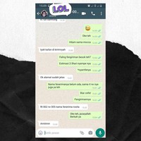 Kenafa yang harusnya p diganti f sih bund? Bener-bener deh nggak penjual, nggak fembeli sama aja.. Foto: Instagram/@newdramaolshop