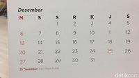 Kalender Cuti Bersama Dan Tanggal Merah Desember 2020, Catat Waktunya!