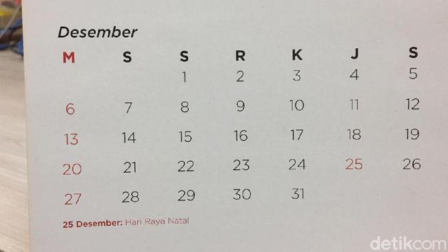Cuti Bersama Desember 2020