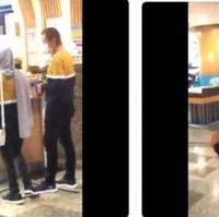 Pas muter balik liat ke belakang auto bengek. Jadi kayak kembar tiga nih.. Foto: Instagram/@awreceh.id