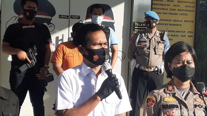 Kasat Reskrim Polres Tanggerang Selatan AKP Angga Surya Saputra (Afzal/detikcom)