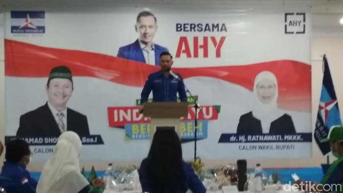 Ketua Umum Partai Demokrat Agus Harimurti Yudhoyono