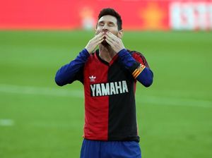 Gara-gara Selebrasi Gol Messi, Barcelona Terancam Sanksi