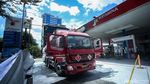 Begini Kondisi Mobil Tangki yang Terbakar di SPBU MT Haryono