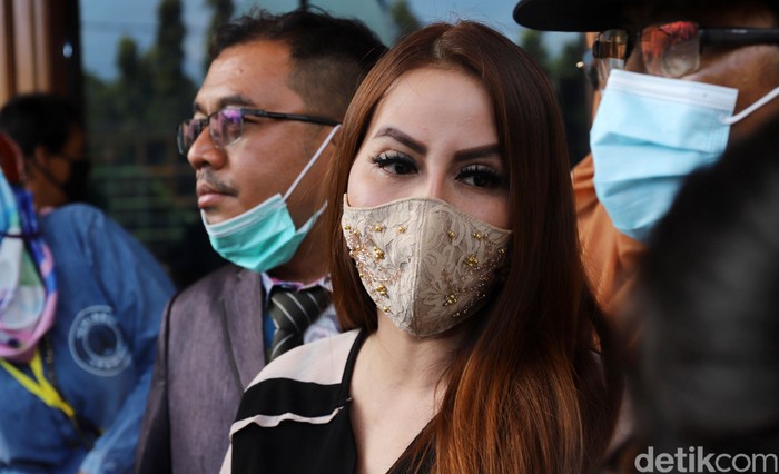Nita Thalia saat ditemui di Pengadilan Agama Jakarta Utara.