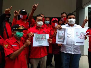 Pasang Foto Risma untuk Kampanye, PDIP Laporkan Tim Machfud Arifin