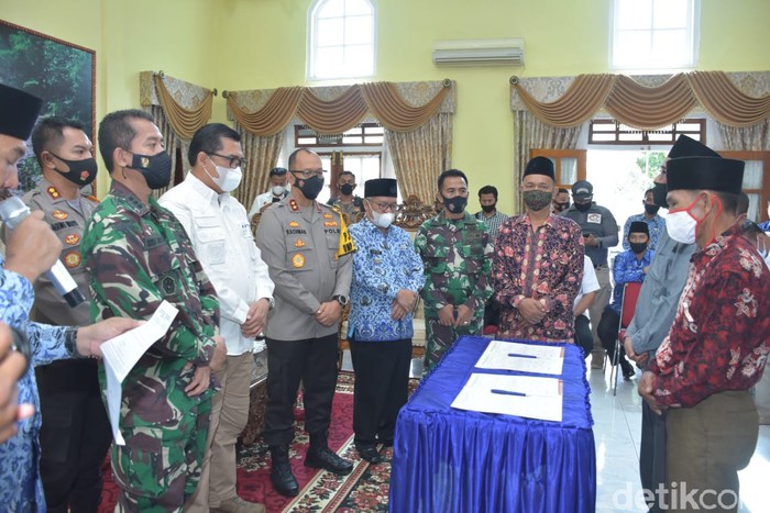 Pertikaian dua desa di Jambi diselesaikan secara damai lewat hukum adat (dok Istimewa)