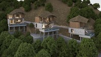 Ada tiga villa. Satu villanya memiliki luas 134 persegi. (Plataran Indonesia)