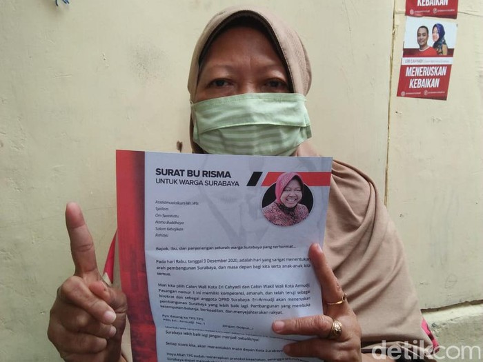 Surat Bu Risma untuk Warga Surabaya