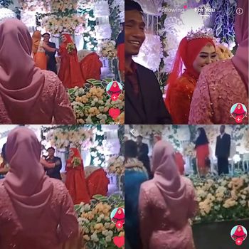 Wanita yang datang ke pernikahan mantan suaminya