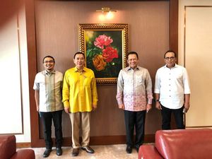 Ketua MPR Ajak Tommy Soeharto Majukan Olahraga Otomotif RI