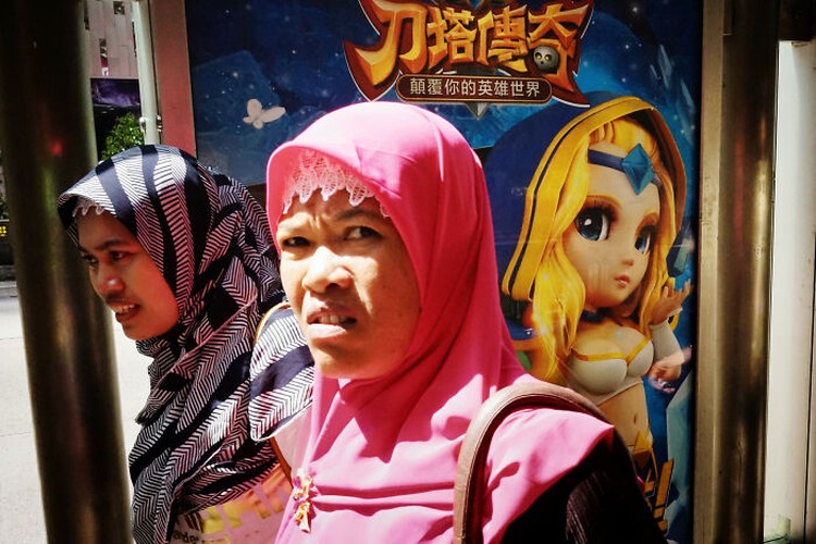 Foto dengan Angle dan Momen yang pas