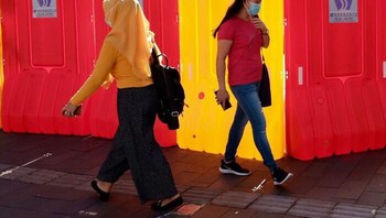 Memadukan warna. Foto: KinWing Edas Wong