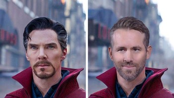 Ryan Reynolds sebagai Doctor Strange. Foto: Brightside