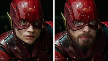Chris Evans sebagai Barry Allen, The Flash Foto: Brightside