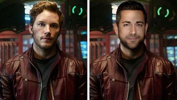 Zachary Levi sebagai Star-Lord. Foto: Brightside