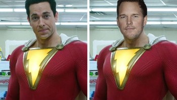 Chris Pratt sebagai Shazam. Foto: Brightside