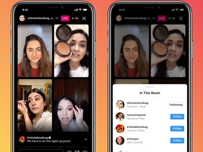 Instagram Live Rooms