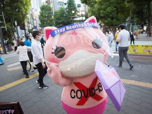 Di Jepang, Kucing Lucu Ini Jadi Maskot Anti-Corona