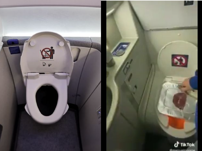 Masak Steak di Toilet Pesawat, Pria Ini Dikritik Habisan-habisan