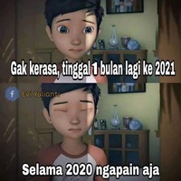 Ayo ngaku, siapa yang tahun 2020 nya kebanyakan hanya dihabiskan untuk tidur dan berhibernasi di rumah? Foto: Facebook