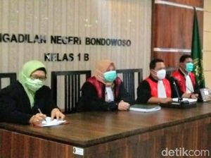 Mantan Sekda Bondowoso Positif COVID-19, Sidang Putusan Ditunda