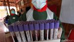 Saksi Pilkada Solo Ikuti Rapid Test