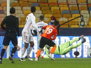 Shakhtar Vs Madrid: Los Blancos Tumbang 0-2