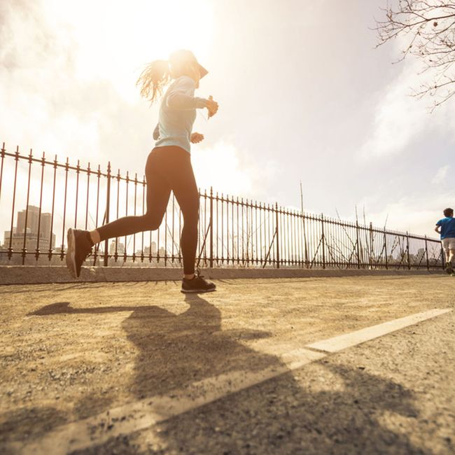Гуляли и занимались спортом