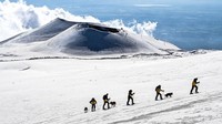 Gunung Etna adalah gunung berapi aktif di pesisir timur Sisilia, dekat Messina dan Catania, Italia.  