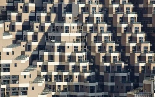 Apartemen bentuk piramida di China