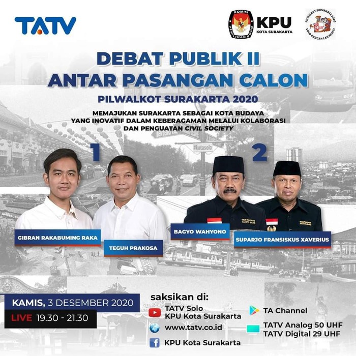 Debat II Pilkada Solo