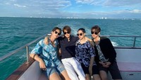 Bright, Win, Nani, dan Dew akan memerankan karakter-karakter utama dalam serial adaptasi Hana Yori Dango versi Thailand. (Foto: dok. Instagram Bright/Win/Nani/Dew) 