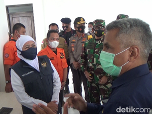 Gubernur Khofifah Minta Ada Pantauan Mitigasi Pascaerupsi Gunung Semeru