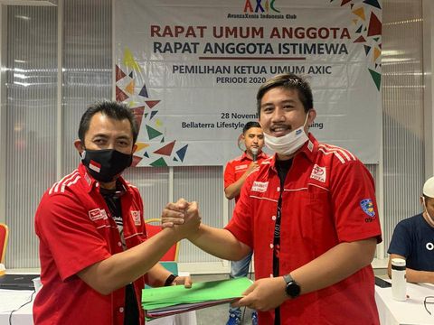 Ichan Chaniago dari chapter Pedang Oetara (POC) menjadi ketua umum AXIC periode 2020-2022, menggantikan Taufik Hidayatulloh asal chapter Cleopatra (Jakarta Timur).