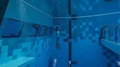 Foto: Ini Dia Kolam Renang Terdalam di Dunia
