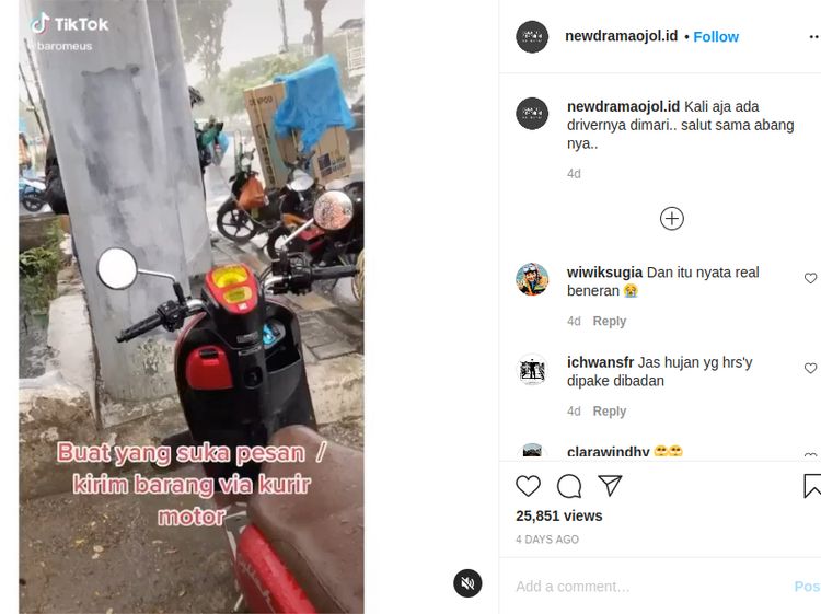 Yang order Enggak Ada Akhlak, Potret Ojol Bawa Kulkas, Mesin Cuci, sampai Lemari