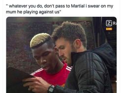 Meme Manchester United Ditekuk PSG, Martial Jadi Bulan-bulanan