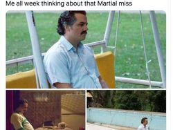 Meme Manchester United Ditekuk PSG, Martial Jadi Bulan-bulanan