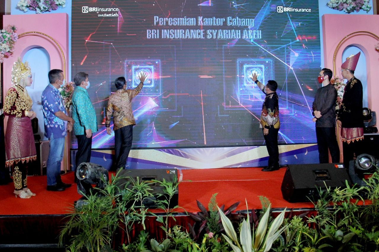 Peresmian BRI Insurance (BRINS) Syariah Aceh. (Dok. BRI Insurance
