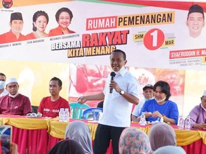 Bahlil Lahadalia Beri Dukungan ke Paslon Pilkada Tanah Bumbu Ini