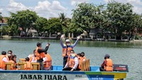 Dulu objek wisata ini hanya bisa dilihat saja, namun sekatang sudah bisa dikelilingi dengan perahu. (Humas Pemprov Jawa Barat)