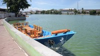 Tempat wisata Situ Rawa Besar yang berlokasi di RW 13 Kelurahan Depok, Kecamatan Pancoran Mas, Kota Depok sekarang memiliki objek baru yaitu perahu wisata. (Humas Pemprov Jawa Barat)