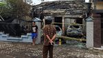 Kondisi Rumah Pejabat Dinkes Tulungagung yang Diduga Dibakar Orang