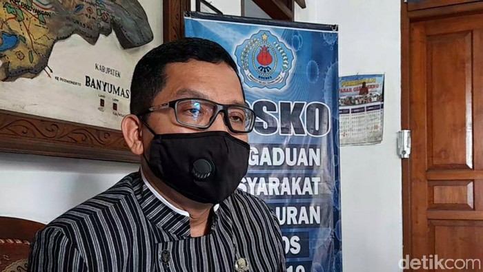 Sekda Pemkab Brebes Djoko Gunawan saat ditemui di kantornya, Jl P Diponegoro, Brebes, Kamis (3/12/2020).