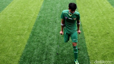 Garuda INAF Latihan Lagi Sambut Hari Disabilitas