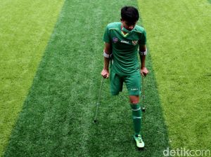 Garuda INAF Latihan Lagi Sambut Hari Disabilitas