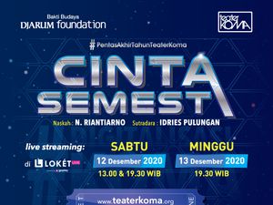 Teater Koma Sajikan Pentas Akhir Tahun Lewat Lakon Cinta Semesta