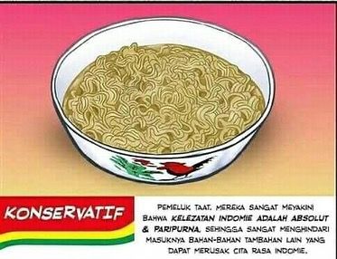 5 Golongan Pencinta Mie Instan, Konservatif hingga Sekte Sesat