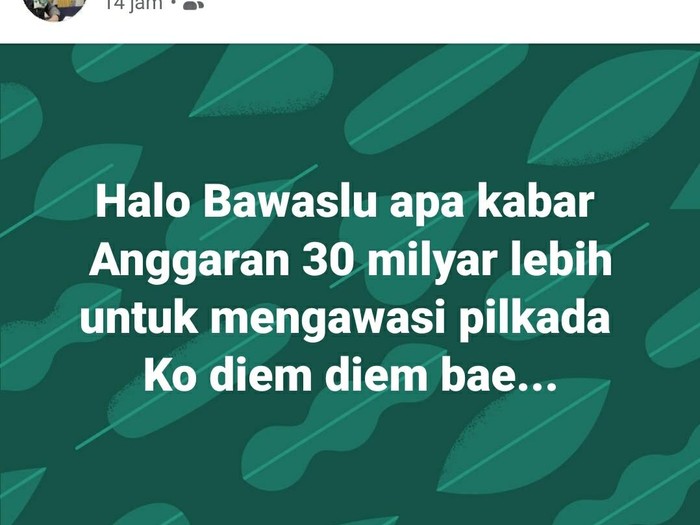 Anggota DPRD kritik kinerja Bawaslu Sukabumi.